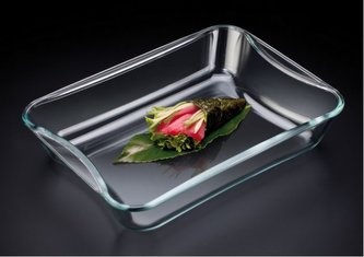 Mísa pekáč hranatá Simax 2,5l skleněná 310x230x62mm