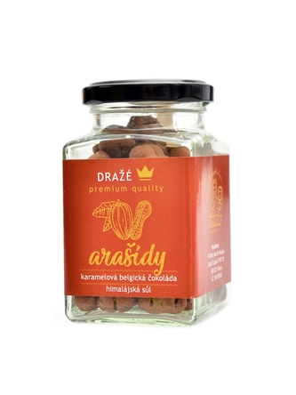 Fitmar - Arašídy v čokoládě slaný karamel zero 130g