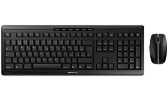 CHERRY set klávesnice a myši STREAM DESKTOP RECHARGE/ bezdrátová/ USB/ dobíjecí / černá / CZ+SK layout