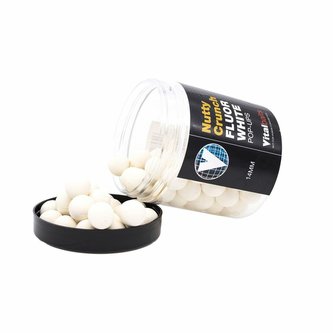 Vitalbaits: Pop-Up Nutty Crunch Fluor White 14mm 80g