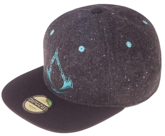 Snapback čepice - kšiltovka Assassin's Creed Valhalla: Logo (nastavitelná) černá bavlna Snapback čepice - kšiltovka Assassin's Creed Valhalla: Logo (nastavitelná) černá bavlna
