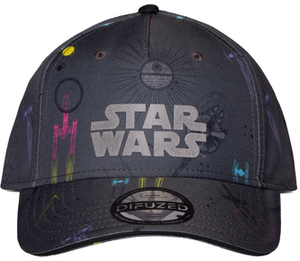 Kšiltovka Star Wars|Hvězdné války: Space Ships (nastavitelná)