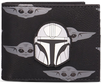 Peněženka Star Wars|Hvězdné války: TV seriál The Mandalorian Bounty Hunter (11 x 9,5 cm)