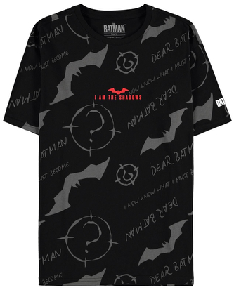Pánské tričko DC Comics|Batman: Dear Batman (XL) černá bavlna