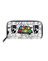 Dámská peněženka Nintendo: Super Mario (19 x 10 cm) bílý polyuretan