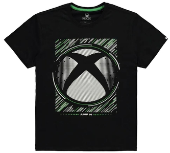 Pánské tričko Xbox: Jump It (XL) černá bavlna