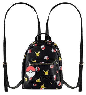 Dámský batoh Pokémon: Pikachu & Pokéball (objem 8,2 litrů|26 x 20 x 12 cm)