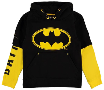 Dětská mikina DC Comics: Batman Logo (134-140 cm) černý polyester