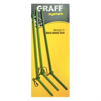 Graff: Průjezd zahnutý 15cm Camo 3ks