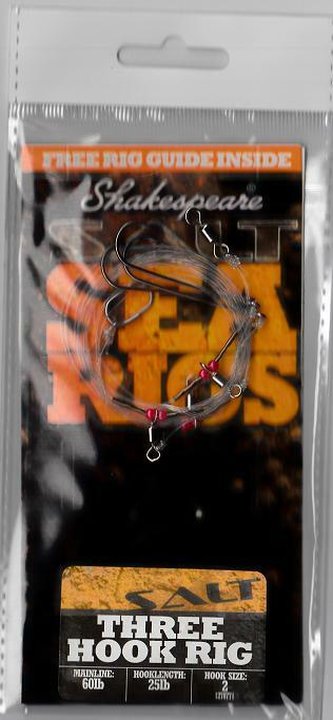 Mořský návazec THREE HOOK RIG