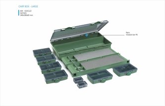 Sada organizačních boxů a plat na návazce