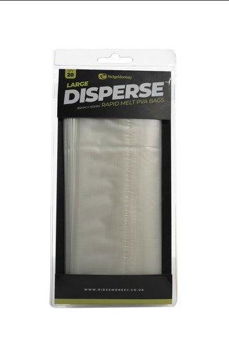 RIDGEMONKEY: PVA sáček Disperse PVA Bags Large 85x150mm 20ks