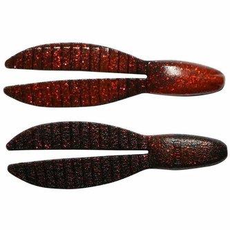 Keitech: Gumová nástraha Flex Chunk 4" 10,2cm 13,5g Black Cherry 5ks