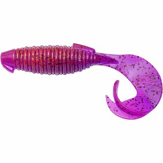 Keitech: Gumová nástraha Flapper Grub 4" 10,2cm 6,5g Mistic Spice 7ks