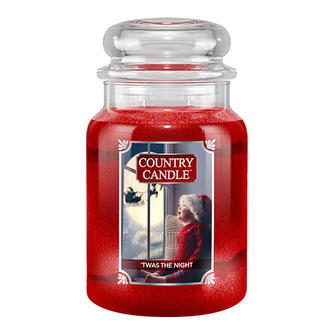 Svíčka ve skleněné dóze Country Candle, Byla noc, 680 g