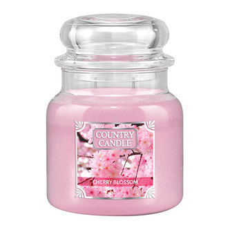 Svíčka ve skleněné dóze Country Candle, Třešňový květ, 453 g Svíčka ve skleněné dóze Country Candle, Třešňový květ, 453 g