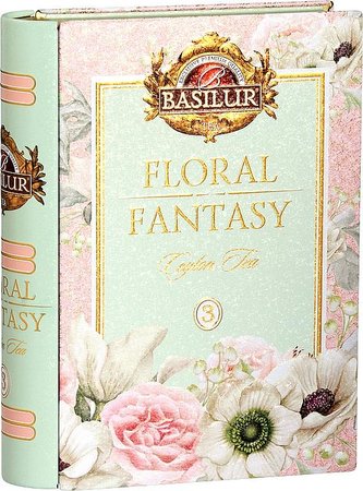 BASILUR Book Floral Fantasy Vol. III. Zelený čaj 100g BASILUR Book Floral Fantasy Vol. III. Zelený čaj 100g