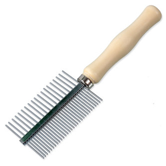 Hřeben DOG FANTASY oboustranný dřevěný 17 cm Hřeben DOG FANTASY oboustranný dřevěný 17 cm