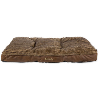 Matrace SCRUFFS Siberian Mattress hnědá žíhaná