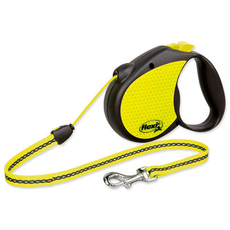 Vodítko FLEXI Neon 2 Reflekt - 5 m