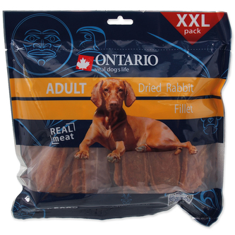 Snack ONTARIO Dog Dry Rabbit Fillet