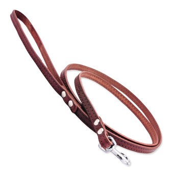 Vodítko TAMER kožené 1,0 / 115 cm hnědé