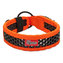 Obojek TAMER Softy - 3,8 x 35-41 cm - oranžovočerný