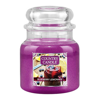 Svíčka ve skleněné dóze Country Candle, Borůvková limonáda, 453 g