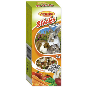 Tyčinky AVICENTRA zeleninové pro velké hlodavce