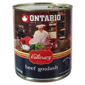 Konzerva ONTARIO Culinary Beef Goulash