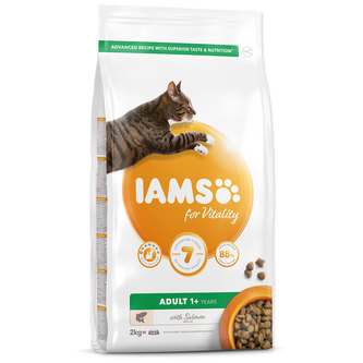IAMS for Vitality Adult Cat Food with Salmon
