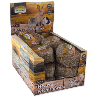 Displej NATURE LAND Brunch XL Srdíčko s lístky 90g