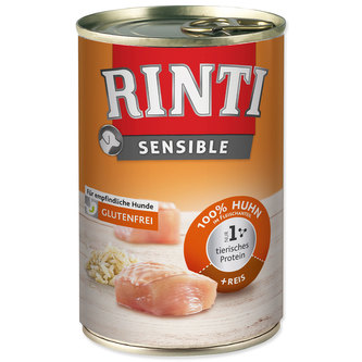 Konzerva RINTI Sensible kuře + rýže