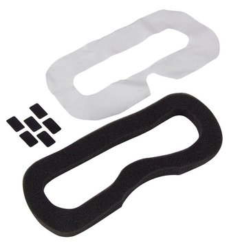 OEM univerzální hygienická maska pro VR brýle, nalepovací, samopřídržná, 100ks+ 1ks molitan se suchými zipem