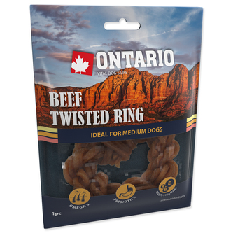 Snack ONTARIO Dog Rawhide Rings