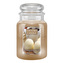 Svíčka ve skleněné dóze Country Candle, Kokosový marshmallow, 680 g