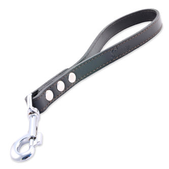 Vodítko TAMER ručka kožená černá