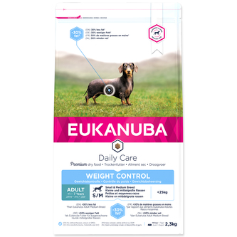 EUKANUBA Adult Small & Medium Breed Weight Control EUKANUBA Adult Small & Medium Breed Weight Control