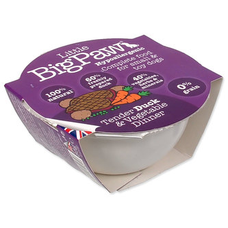 Kalíšek LITTLE BIGPAW Dog kachna & zelenina