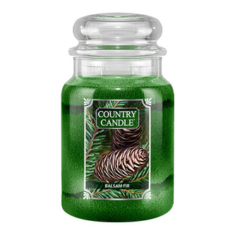 Svíčka ve skleněné dóze Country Candle, Jedle balzámová, 680 g