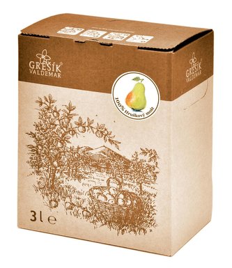 Grešík Mošt Hruškový 100% 3 l