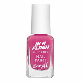 Barry M Rychleschnoucí lak na nehty In A Flash Quick Dry (Nail Paint) 10 ml Odstín Brisk Blue woman