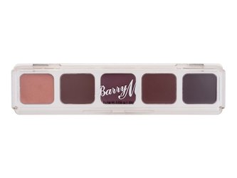 Barry M Paletka krémových očních stínů Mini 5 x 1,02 g Odstín The Berries woman