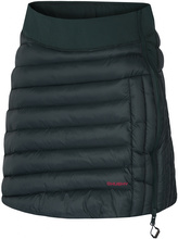 Dámská zimní sukně Freez L černozelená/tm. purpurová - L