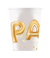 KELÍMKY PAPÍROVÉ PARTY 8 KS, 200 ML