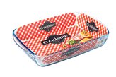 Pekáč OCuisine hranatý 39x24x6cm/3,6L, sklo