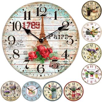 Nástěnné hodiny s motivy náhodný výběr