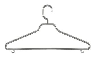 RAMÍNKO BIMBO S PEVNÝM HÁČKEM SET 3KS, ANTRACIT