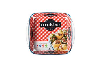 Pekáč OCuisine hranatý 25x22x5cm/1,6L, sklo
