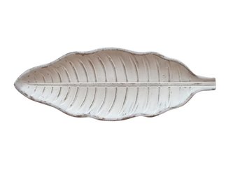 DEKRAČNÍ DESKA TVAR LIST DŘEVO 37,5X13,5X1CM